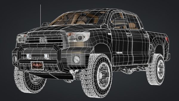 2012 Toyota Tundra Rigged C4D