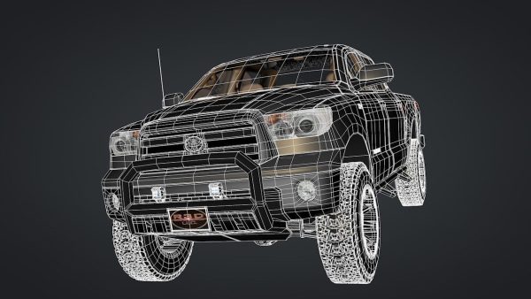 2012 Toyota Tundra Rigged C4D