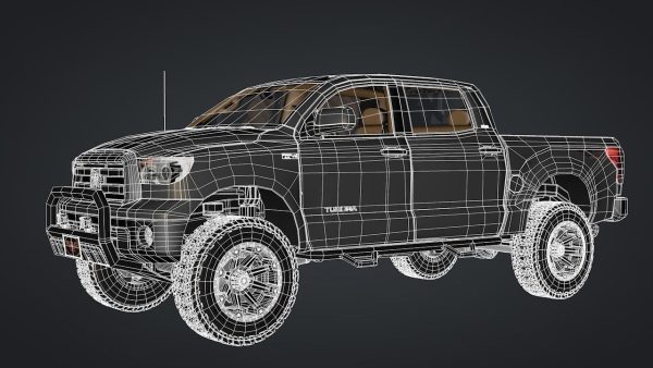 2012 Toyota Tundra Rigged C4D