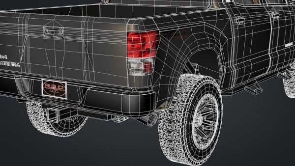 2012 Toyota Tundra Rigged C4D