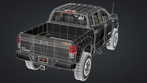 2012 Toyota Tundra Rigged C4D