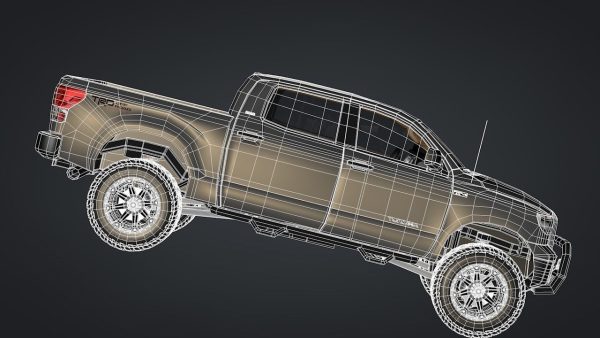 2012 Toyota Tundra Rigged C4D