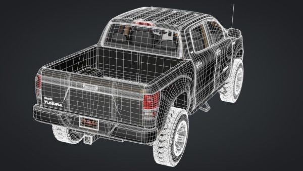 2012 Toyota Tundra Rigged C4D