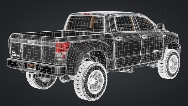 2012 Toyota Tundra Rigged C4D