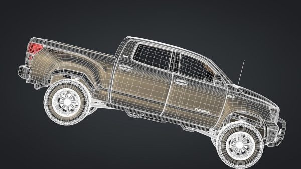 2012 Toyota Tundra Rigged C4D