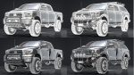 2012 Toyota Tundra Rigged C4D