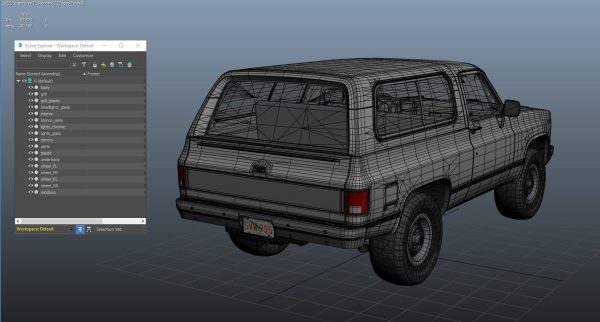 80s offroad car