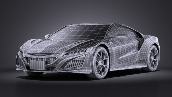 Acura NSX 2016 VRAY