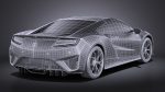 Acura NSX 2016 VRAY