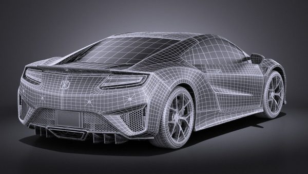 Acura NSX 2016 VRAY