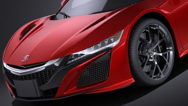 Acura NSX 2016 VRAY