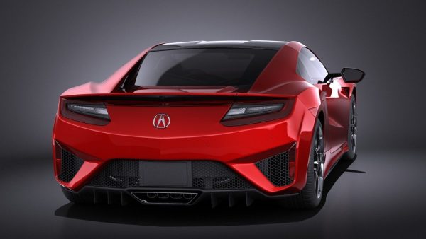 Acura NSX 2016 VRAY