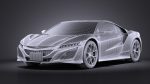Acura NSX 2016 VRAY