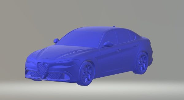 ALFA ROMEO GIULIA CAR 3D PRINTING STL FILE