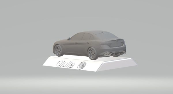 ALFA ROMEO GIULIA CAR 3D PRINTING STL FILE