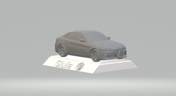 ALFA ROMEO GIULIA CAR 3D PRINTING STL FILE