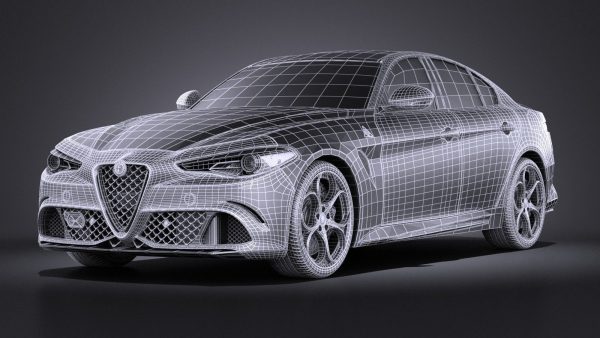 Alfa Romeo Giulia Quadrifoglio 2016 VRAY