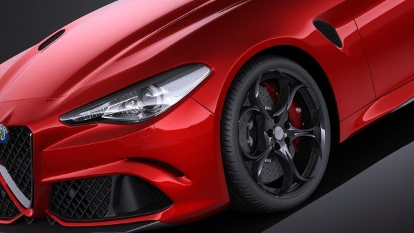 Alfa Romeo Giulia Quadrifoglio 2016 VRAY