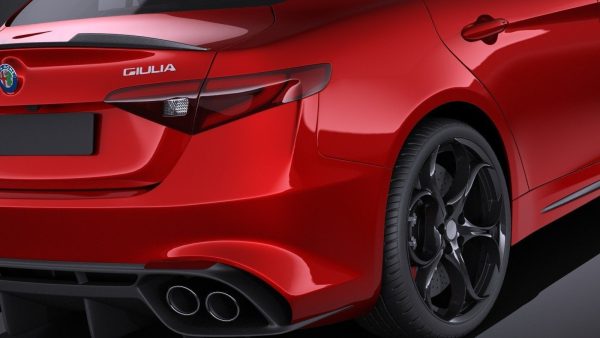 Alfa Romeo Giulia Quadrifoglio 2016 VRAY