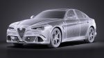 Alfa Romeo Giulia Quadrifoglio 2016 VRAY