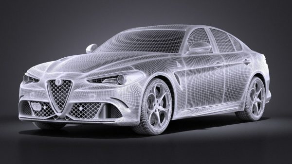 Alfa Romeo Giulia Quadrifoglio 2016 VRAY
