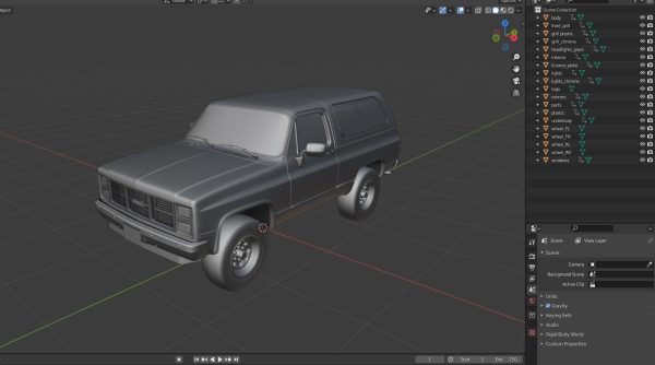 American offroad car
