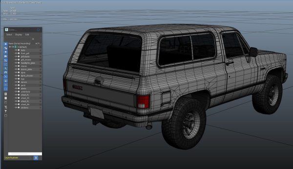 American offroad car