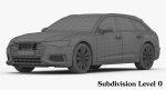Audi A6 Avant 2019 Detailed Interior