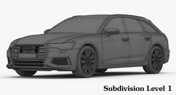 Audi A6 Avant 2019 Detailed Interior