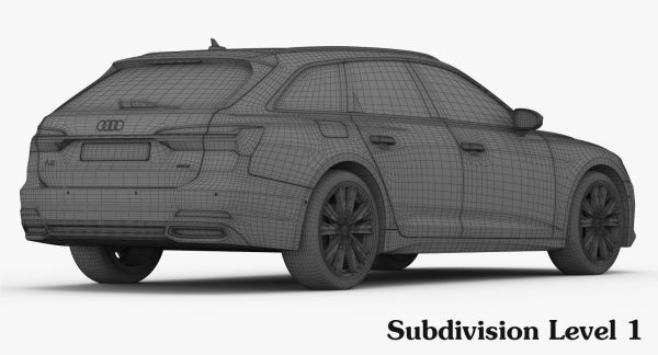 Audi A6 Avant 2019 Detailed Interior