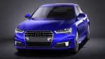 Audi A6L e-tron 2017 VRAY