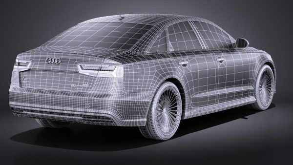 Audi A6L e-tron 2017 VRAY