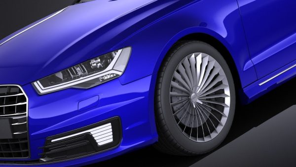 Audi A6L e-tron 2017 VRAY