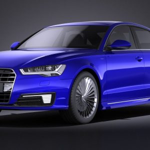 Audi A6L e-tron 2017 VRAY