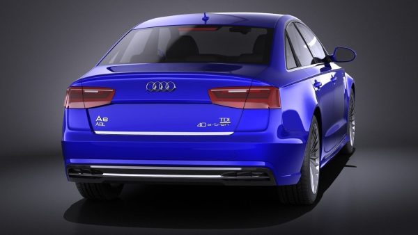Audi A6L e-tron 2017 VRAY