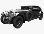 Bentley Blue train Black