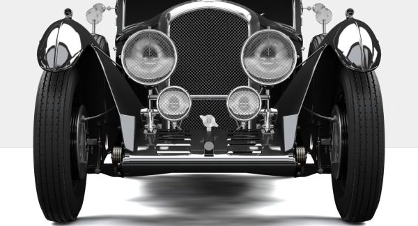 Bentley Blue train Black