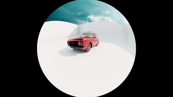 Classic Sedan Car Moskvitch 412 1982 year - Game Ready