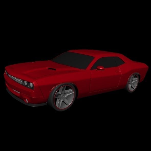 Dodge Challenger 2008 restyled
