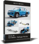 DOSCH 3D - Car Details - Hydrogen Pick-Up