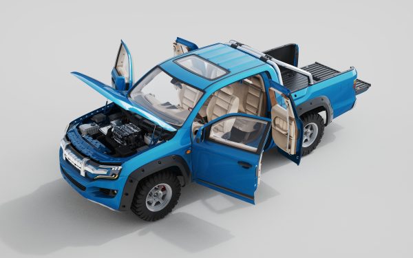 DOSCH 3D - Car Details - Hydrogen Pick-Up