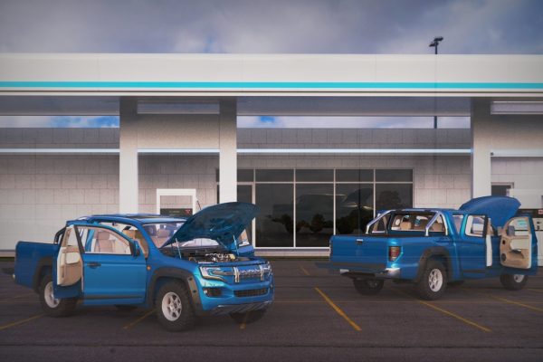 DOSCH 3D - Car Details - Hydrogen Pick-Up
