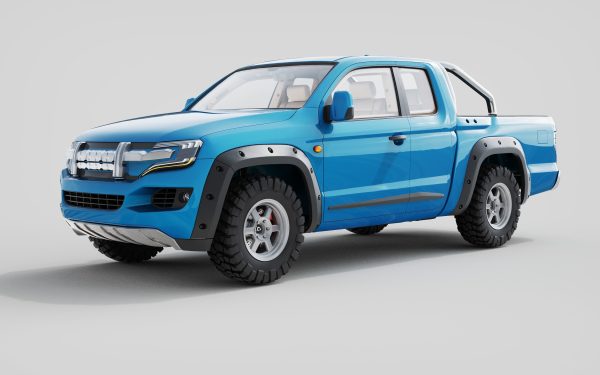 DOSCH 3D - Car Details - Hydrogen Pick-Up