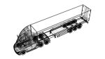Electric semi-truck unbranded