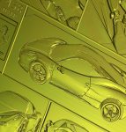 Ferrari 458 V1 Panno STL File for CNC Relief engraving
