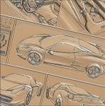 Ferrari 458 V1 Panno STL File for CNC Relief engraving