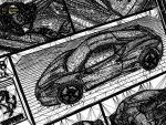 Ferrari 458 V1 Panno STL File for CNC Relief engraving