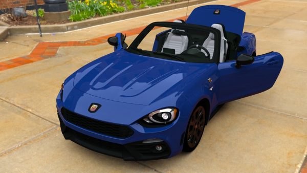 Fiat 124 Spider Abarth 2020 3D model
