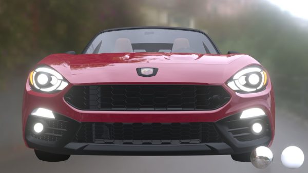 Fiat 124 Spider Abarth 2020 3D model