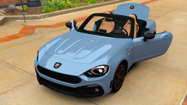 Fiat 124 Spider Abarth 2020 3D model